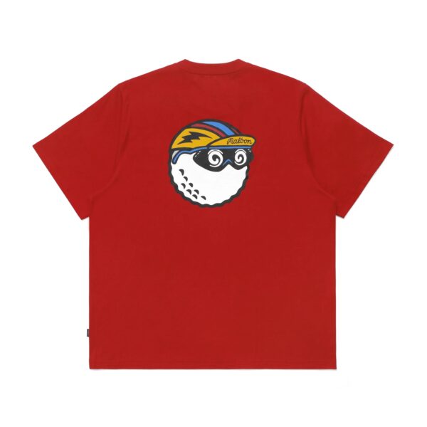 GOLF & CYCLE CYCLING CLUB POCKET RED TEE